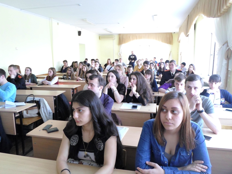 Собрание муниципального клуба по парламентским дебатам в Анапском филиале Сочинского государственного университета