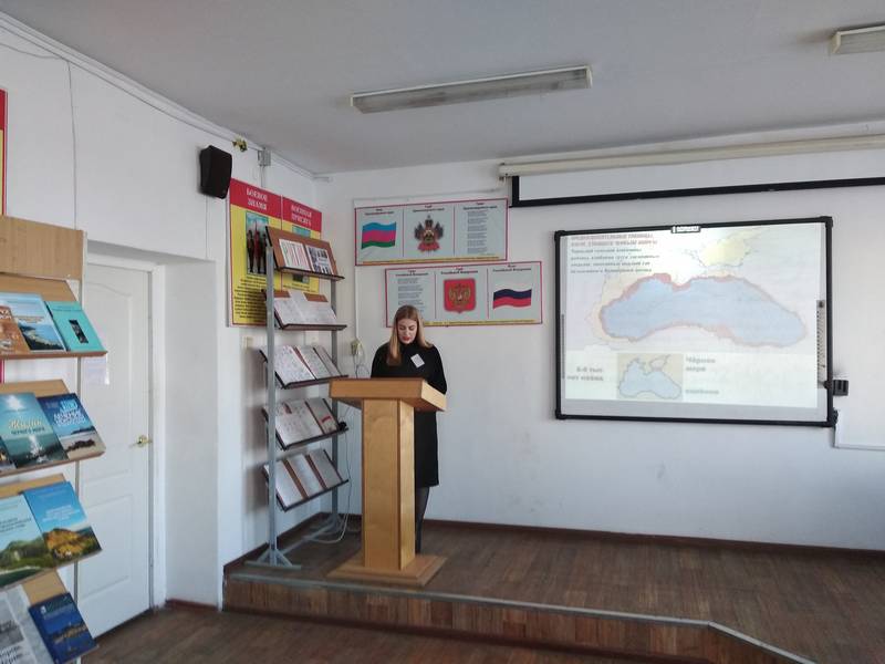 Ивлева Виктория, студентка 2 курса группы 17-СПОГ, рассказывает о биоразнообразии Черного моря