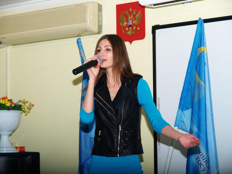 Концертный номер выпускницы АФ СГУ Виктории Ясюк