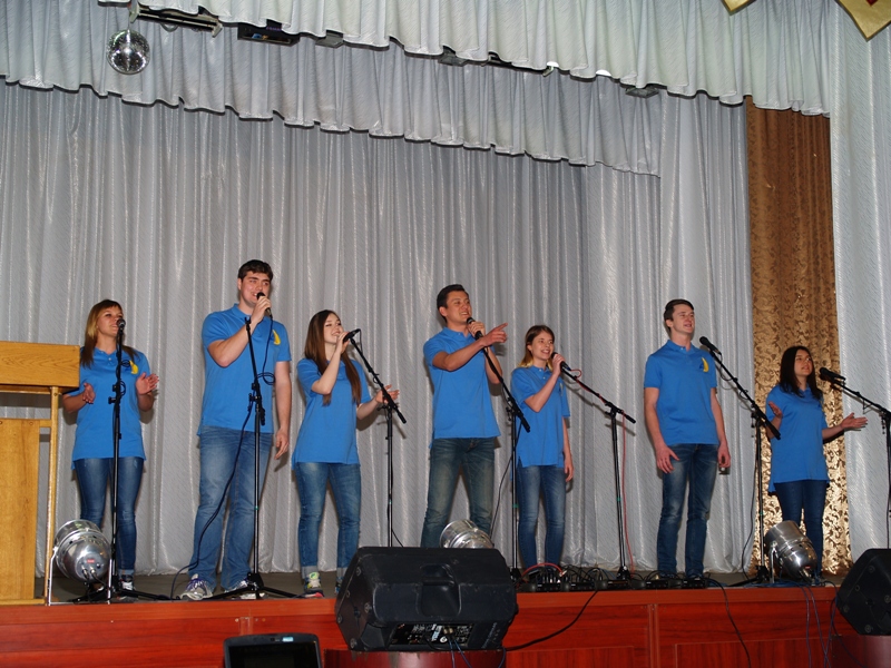 Ансамбль «Черноморские голоса»  с песней «Гимн  молодёжи Кубани»