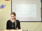 Выступление студентки Селивановой Дарьи