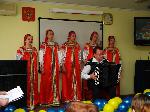 Выступление народного  хора «Русское наследие»