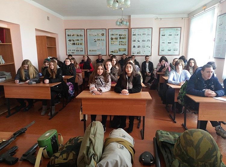 Студенты Анапского филиала Сочинского государственного университета