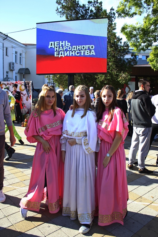 Студентки Анапского филиала Сочинского государственного университета